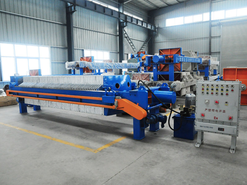 Cast iron filter press